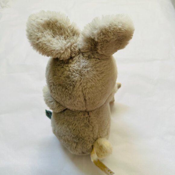 Bunnies by the Bay Gray Rabbit Plush Cricket Island Bloom Bunny 7" Toy Sun Star - Picture 13 of 15